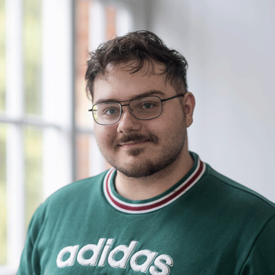 Head and shoulder photograph of Blazej Jan Barski, PhD student in Diverse CDT