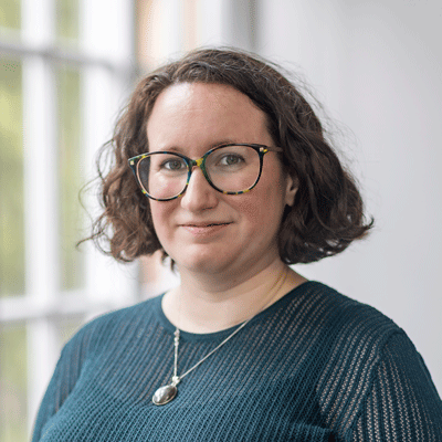 Head and shoulders photograph of Dr Nicola Kirkby